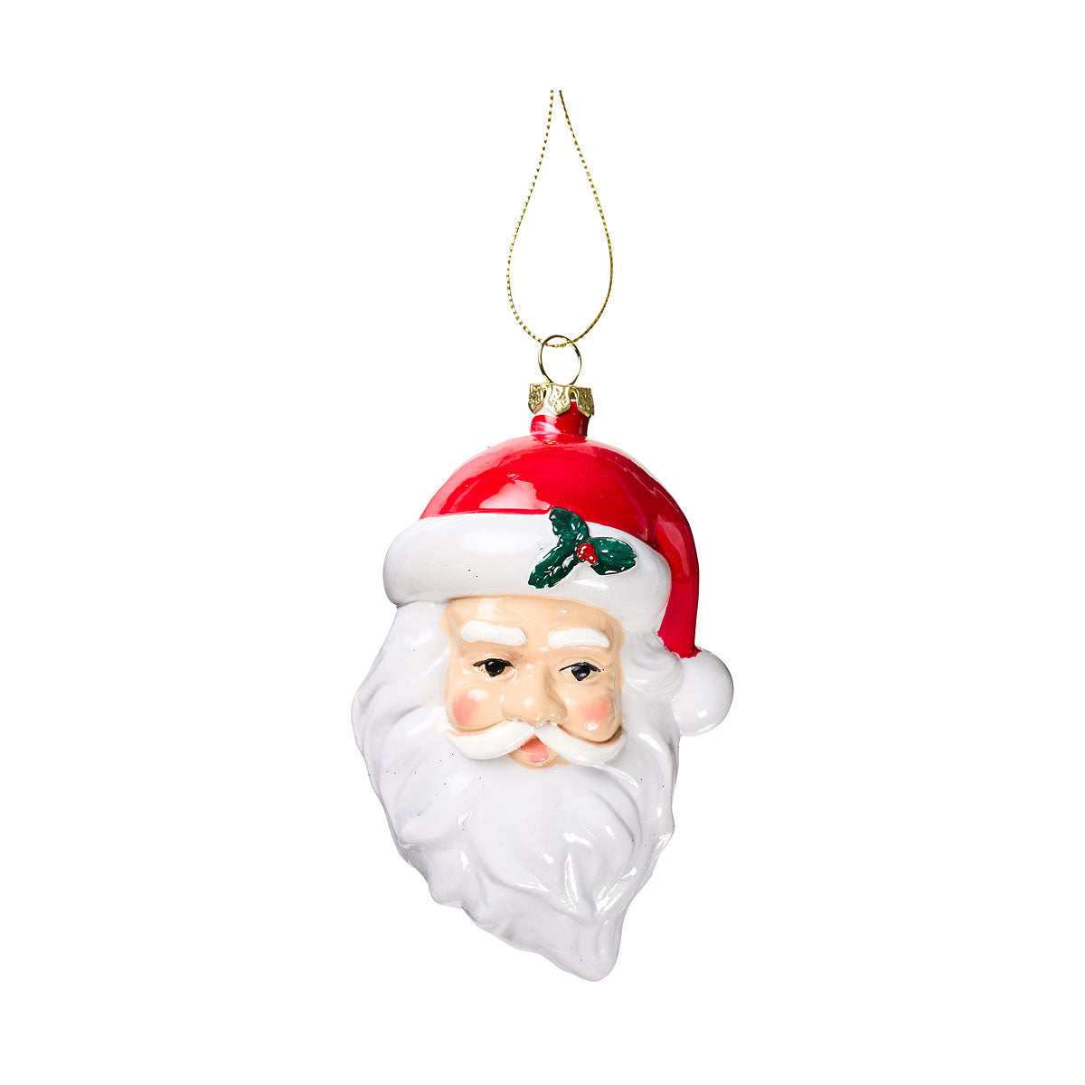 Christmas Tree Decoration Traditional Santa Head