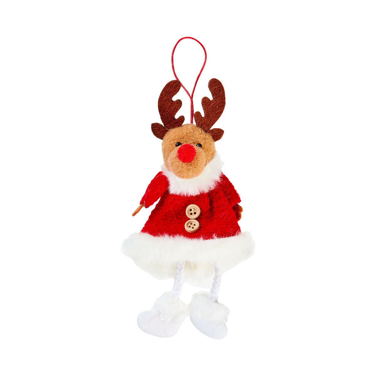 Christmas Tree Decoration Traditional With Dangly Legs