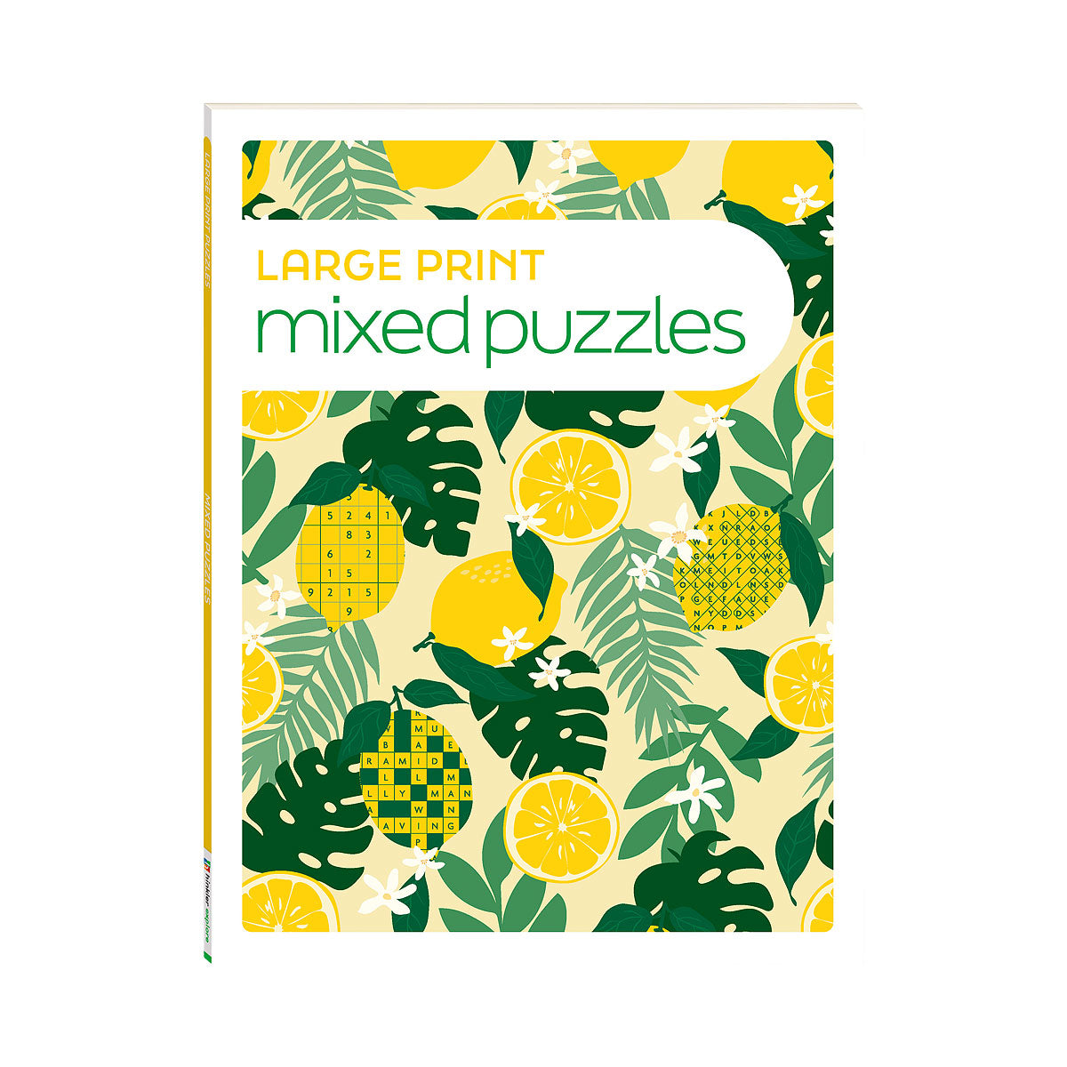 Book Large Print Puzzles Assorted