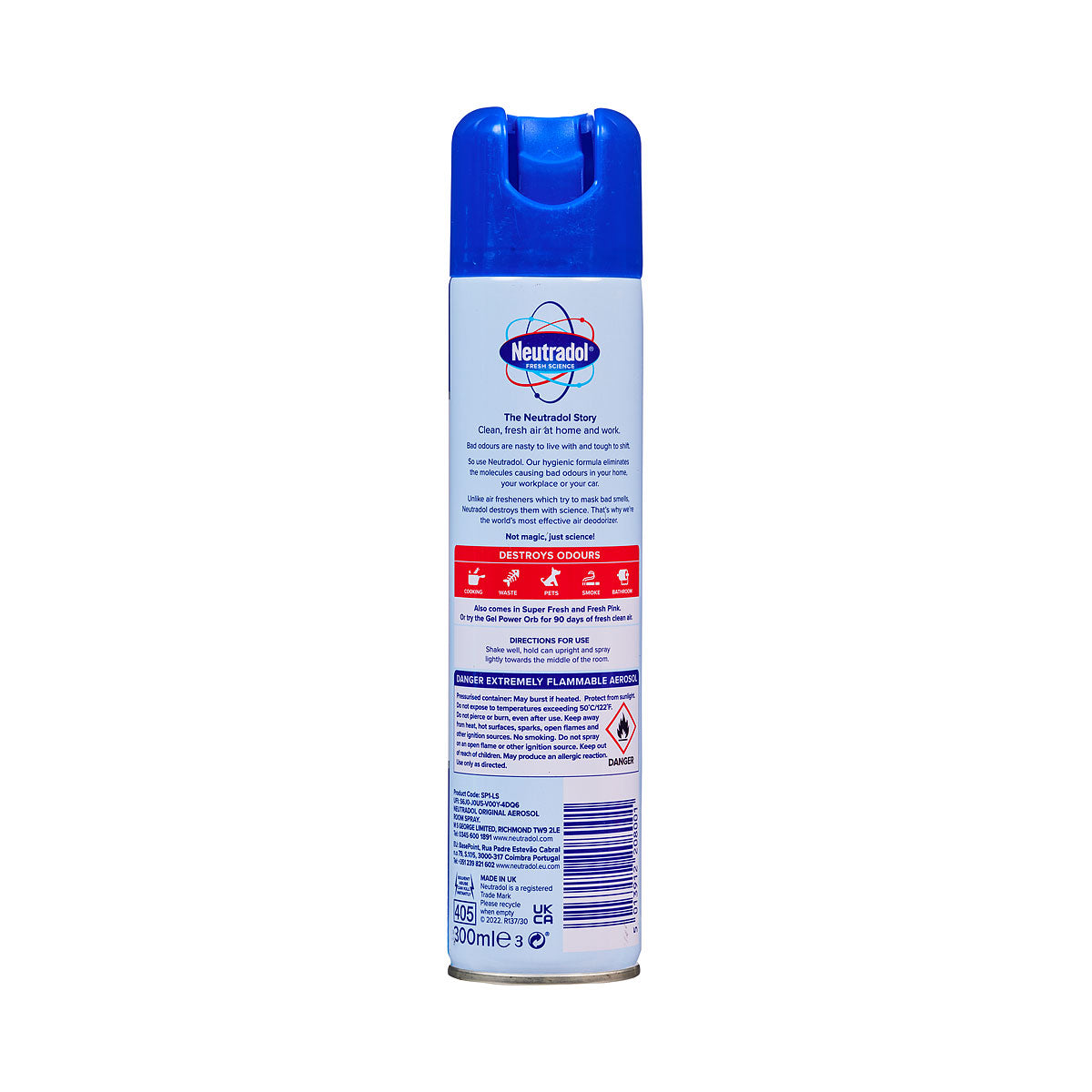 Neutradol Spray Deodoriser Original 300mL