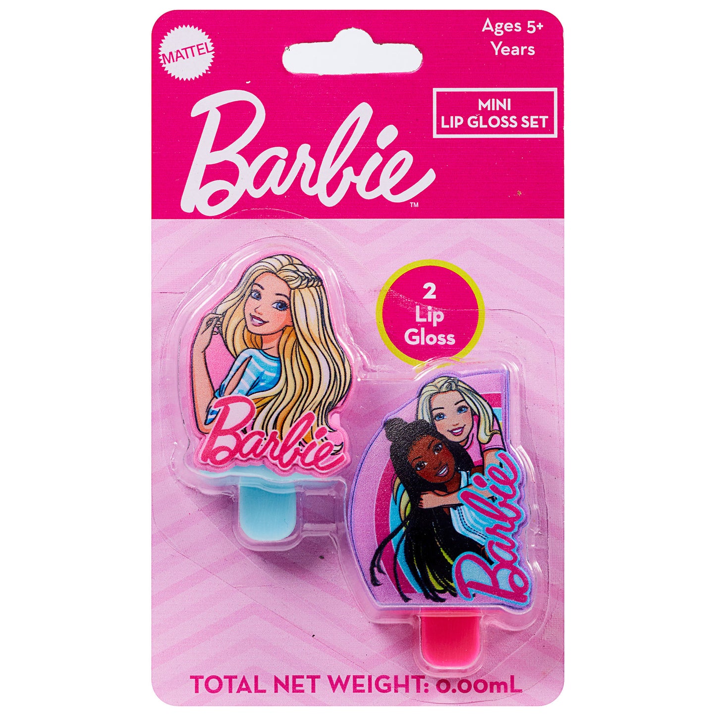 Barbie Mini Lip Gloss Set 2pk