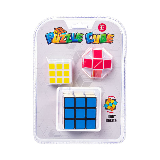 Puzzle Cube 3pk Set