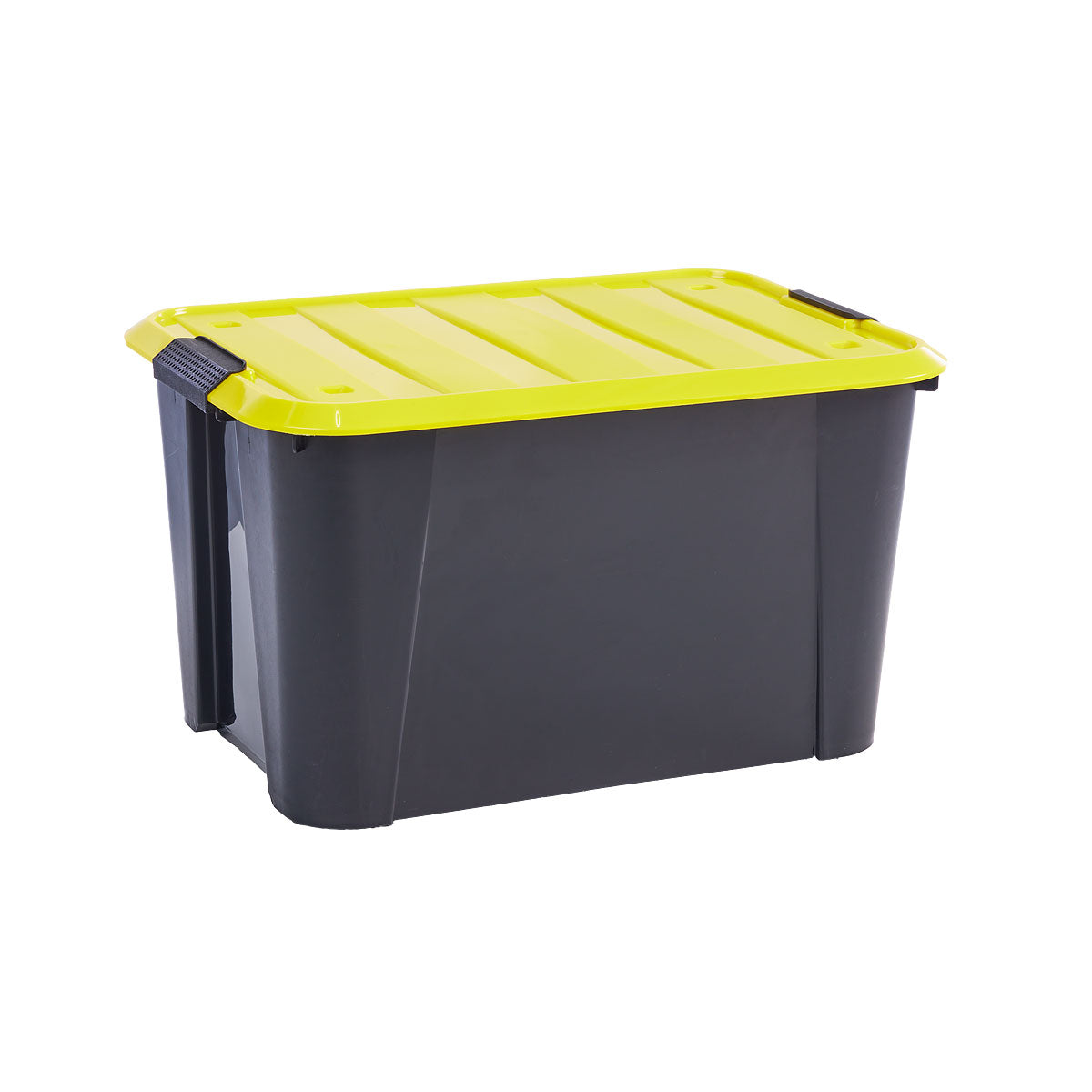 Roller Box Black & Yellow 50L