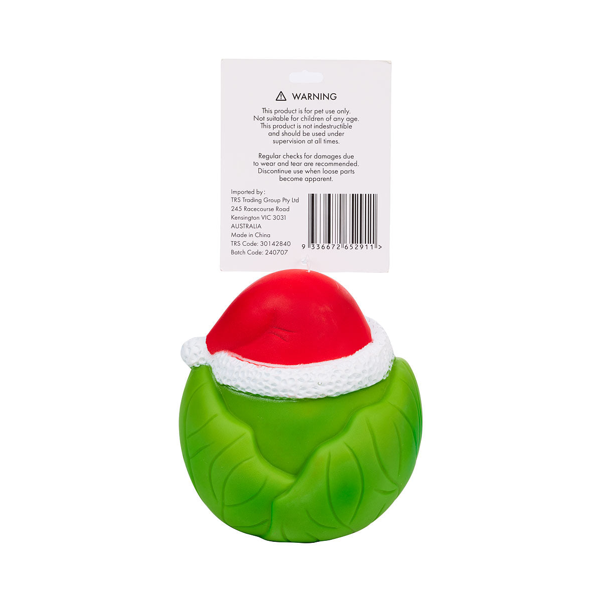 Christmas Vinyl Pet Toy