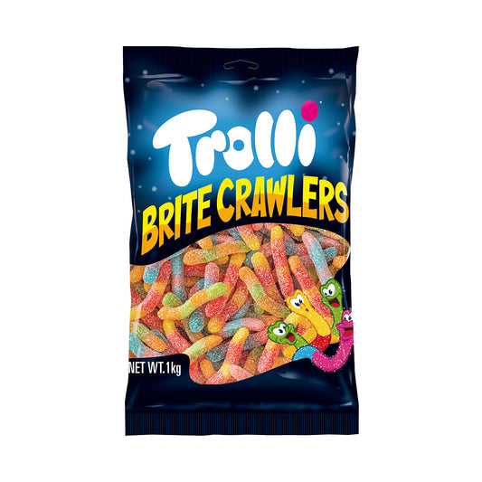 Trolli Brite Crawlers Snakes 1kg Bag