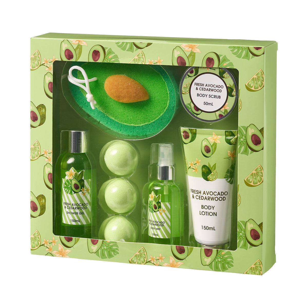 Fresh Fruit Bath & Body Set 8pc