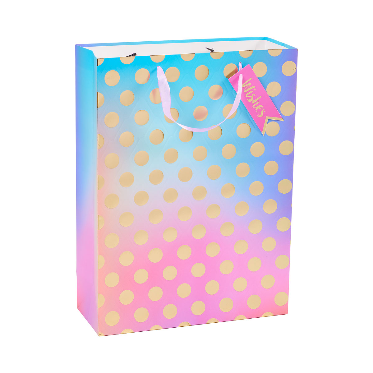 Gift Bag Ombre Foil Spot XL