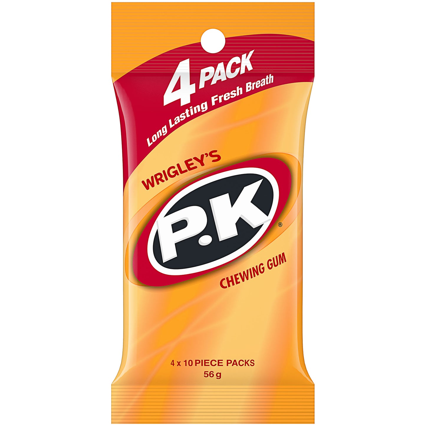 Wrigley's PK Chewing Gum 56g 4pk