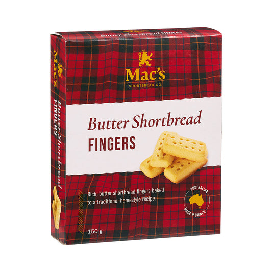 Mac's Shortbread Fingers 150g