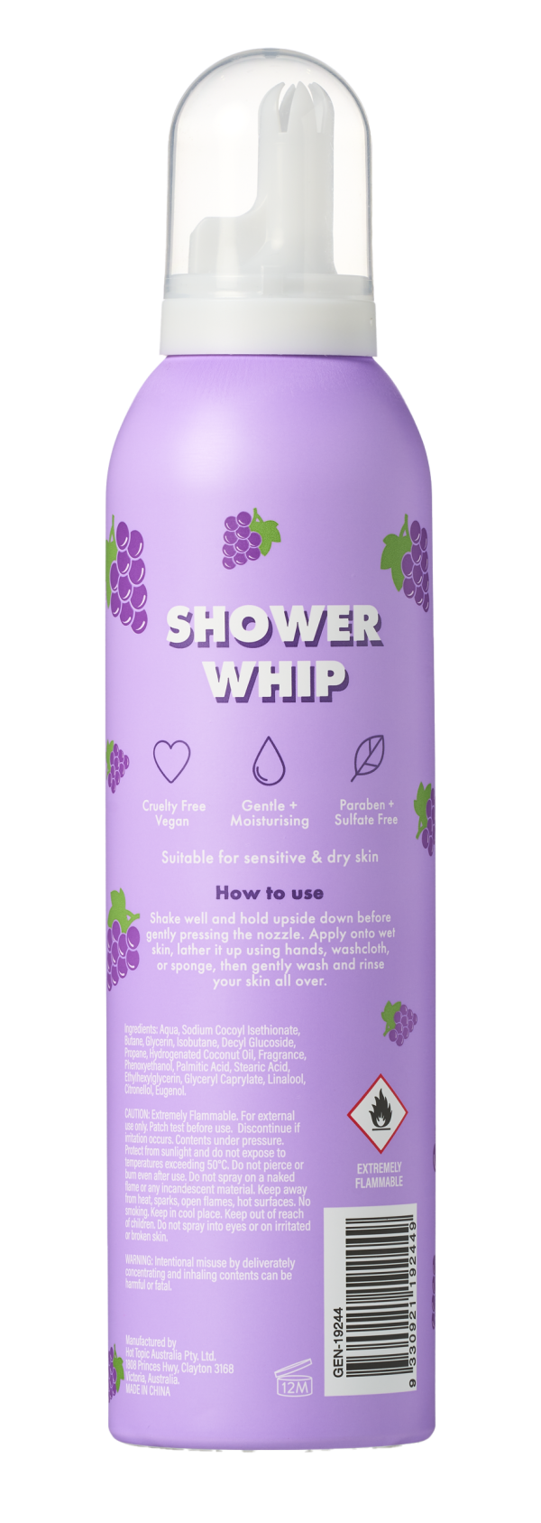 Whipped Shower Foam Grape