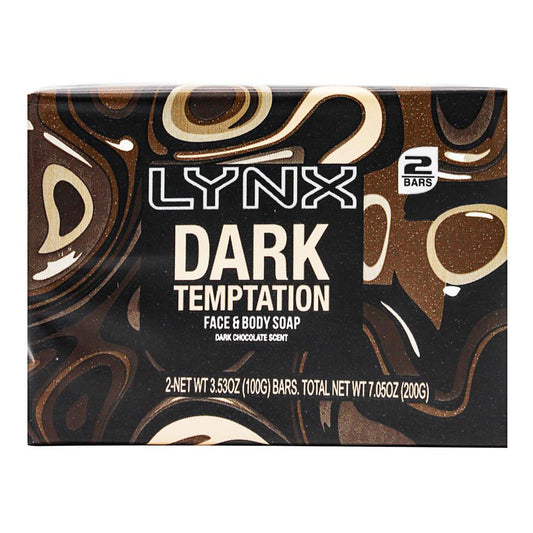 Lynx Dark Temptation Soap Set Dark Chocolate Scent