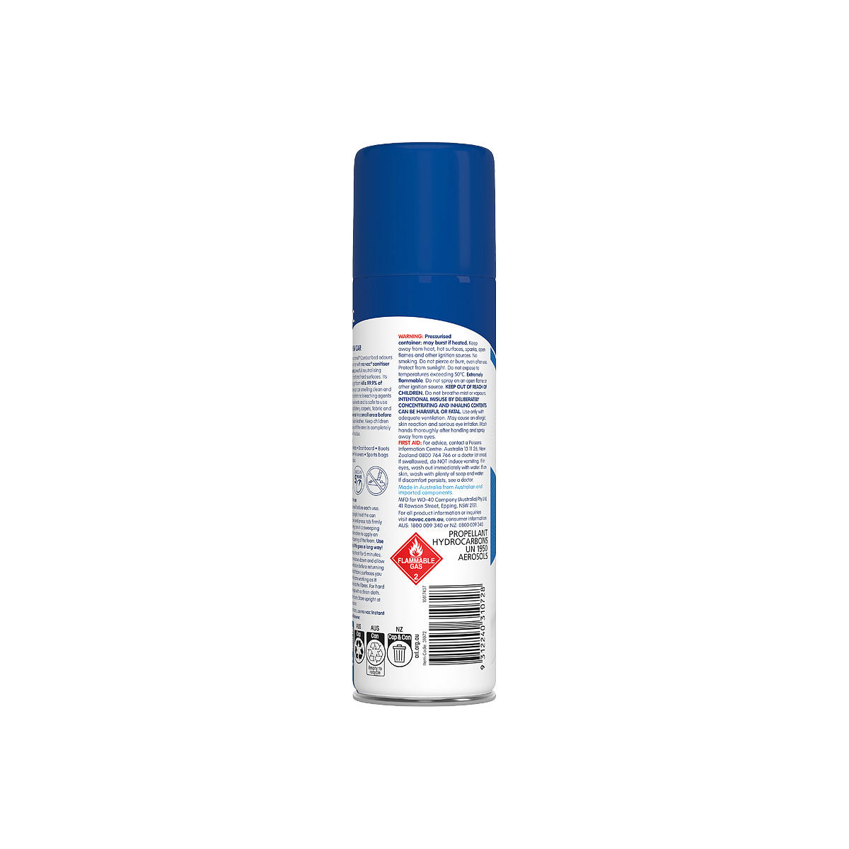 No Vac Car Deodoriser New Car 290g