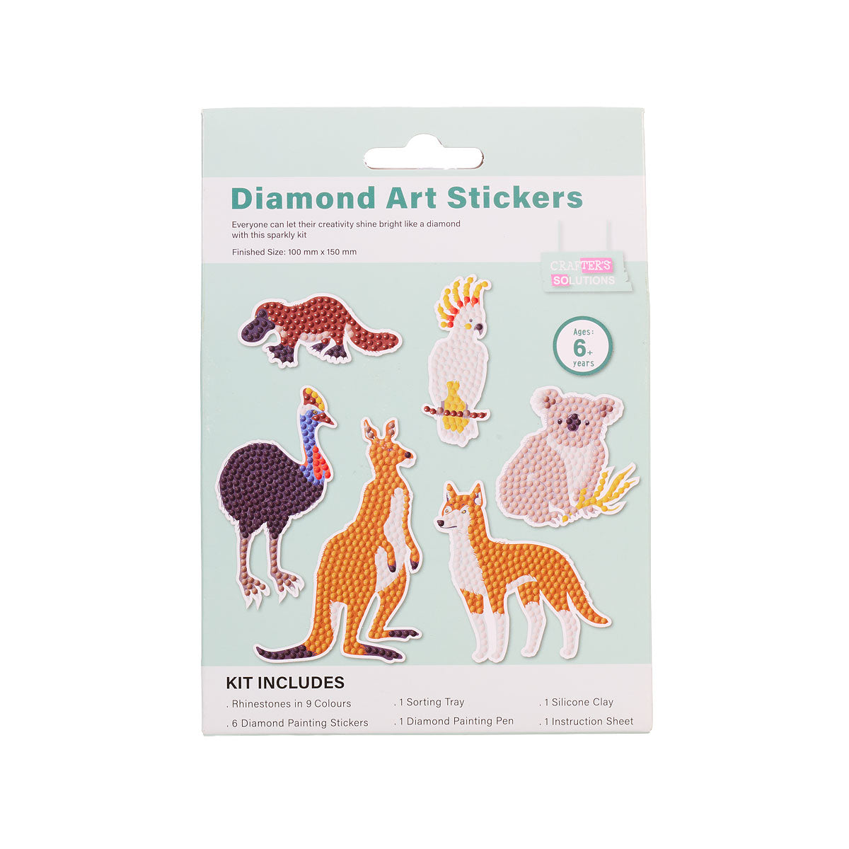 Diamond Art Stickers Assorted