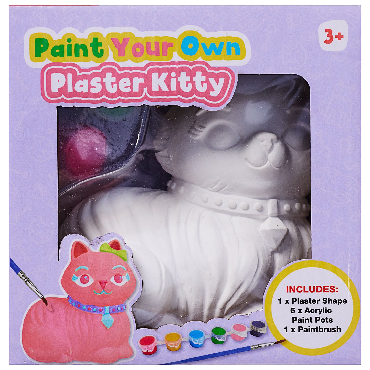 Paint Your Own Plaster Kitty