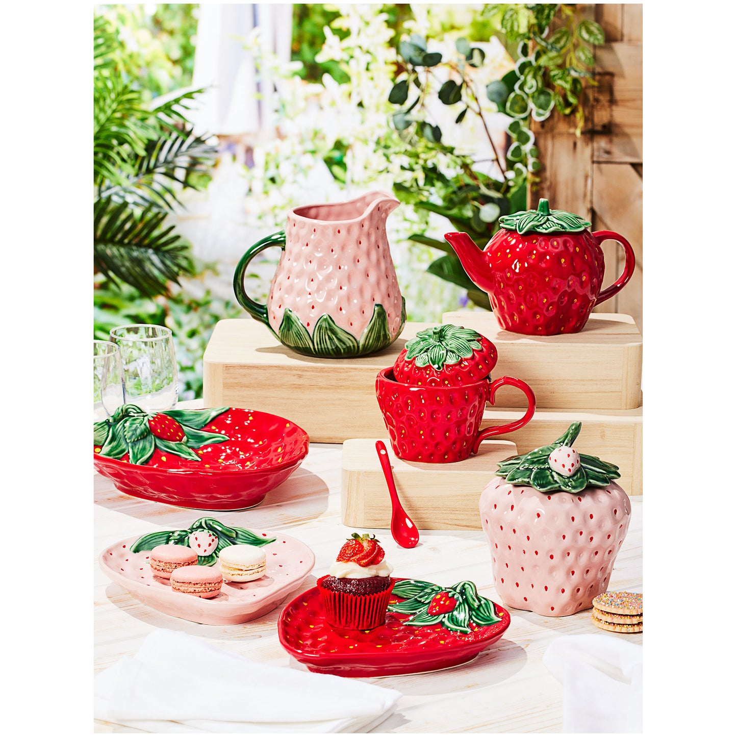 Strawberry Delight Plate