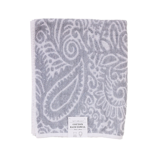 Bath Towel Jacquard Pink 70x130cm