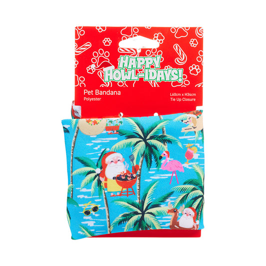 Christmas Tropical Bandana