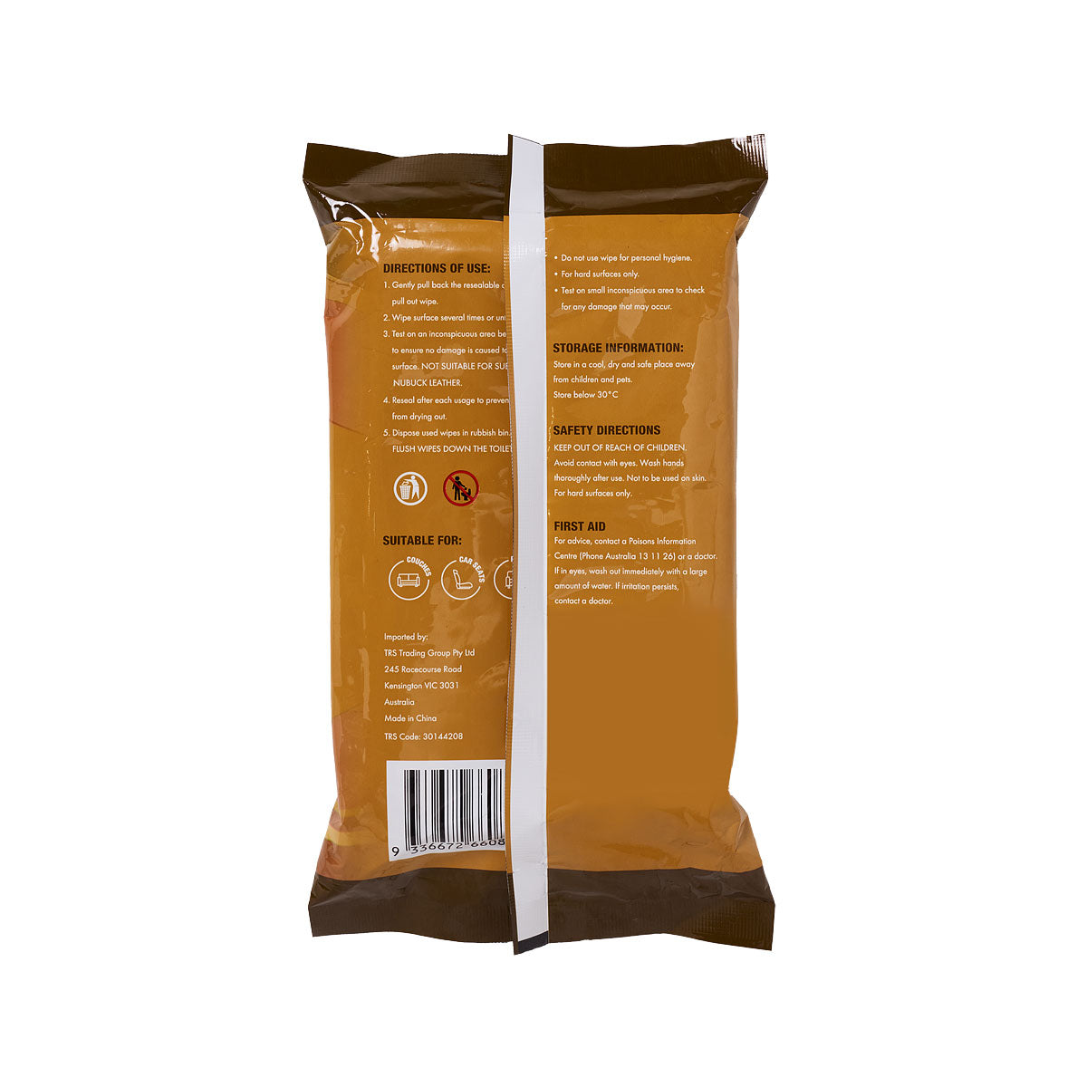 Job Squad Leather Wipes 40pk