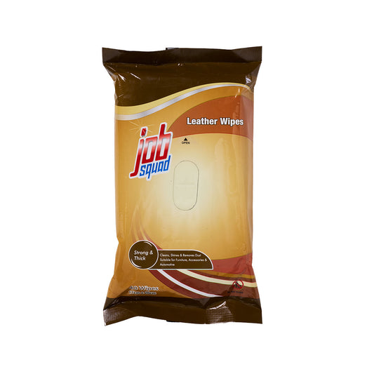 Job Squad Leather Wipes 40pk