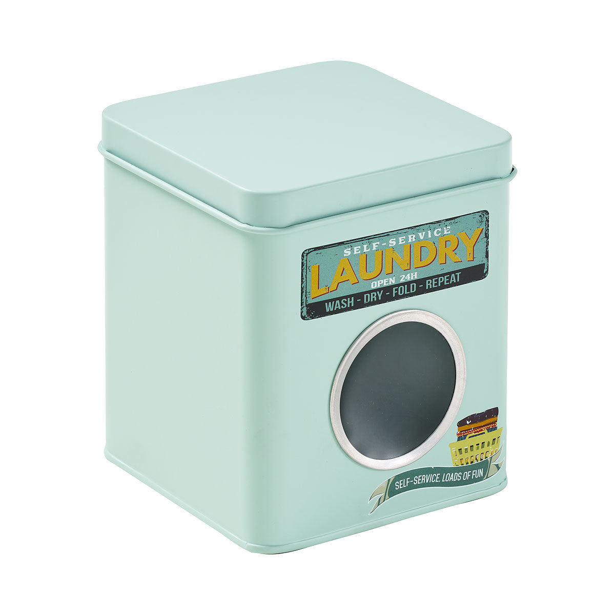 Laundromat Storage Tin Small