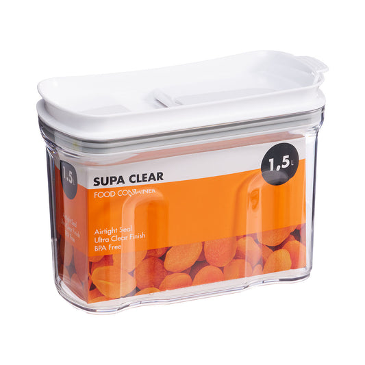 Supa Clear Food Container 1.5L