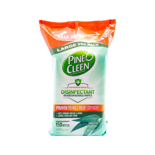 Pine O Cleen Disinfect Wipe Eucalyptus 150pk