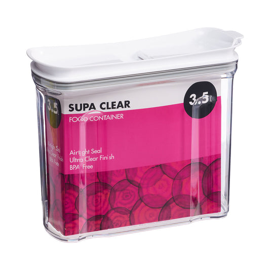 Supa Clear Food Container 3.5L