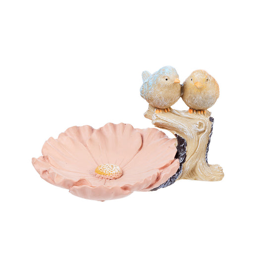 Ornament Birds On Flower