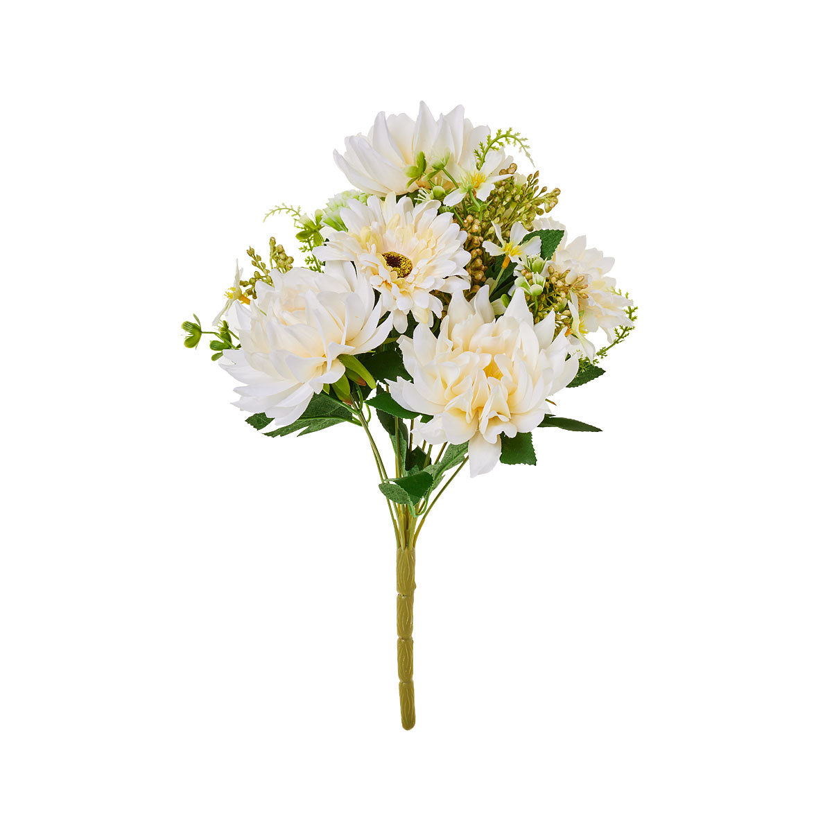 Farm Mixed Floral Bunch Cream/Blue