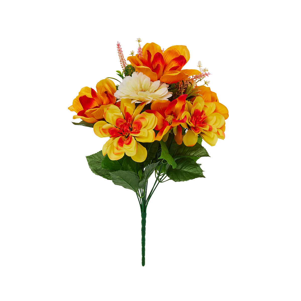 Bright Faux Bunch Fuchsia/Orange