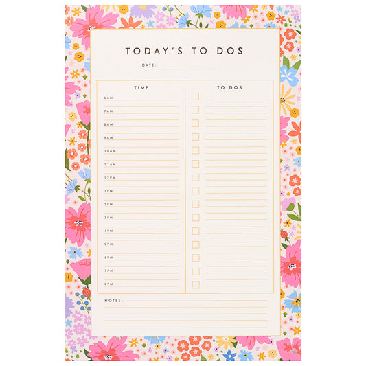 A5 Daily Planner Pad 50 Sheets