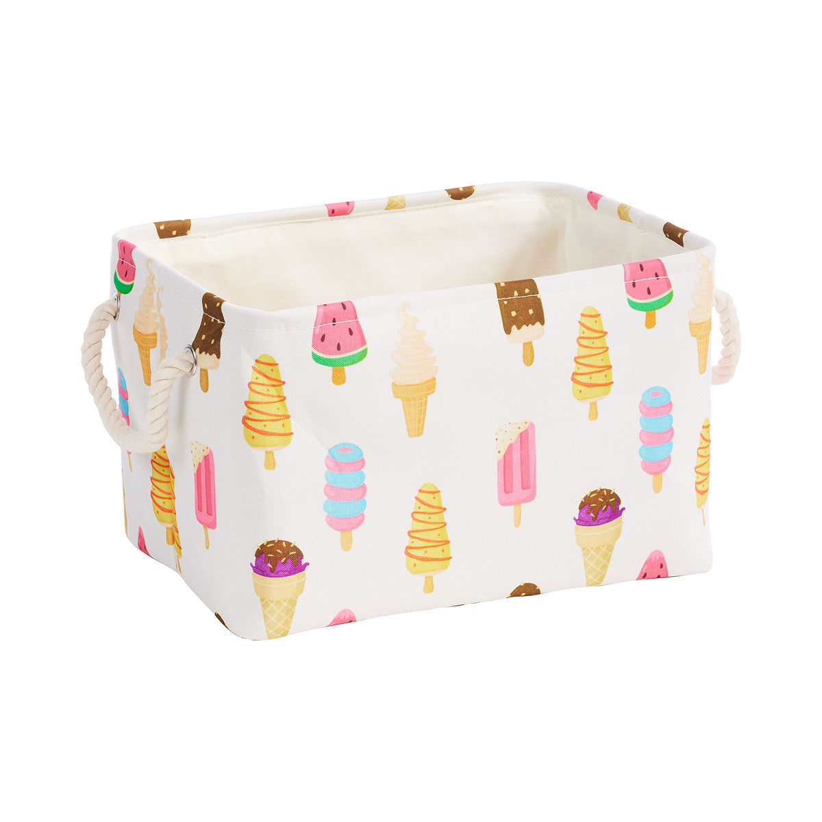 Ice Cream Fabric Basket