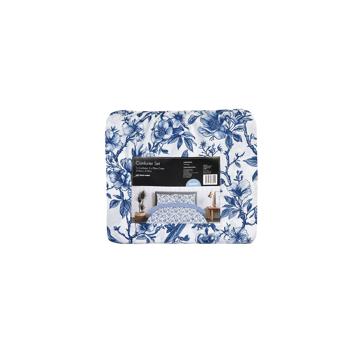 Comforter Set Blue Bird QB