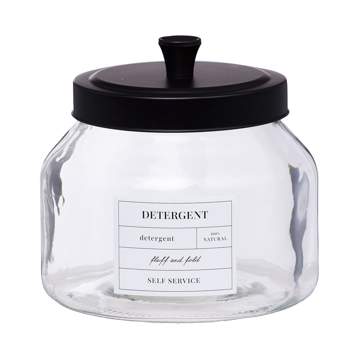 Laundry Glass Storage Jar 1.6L