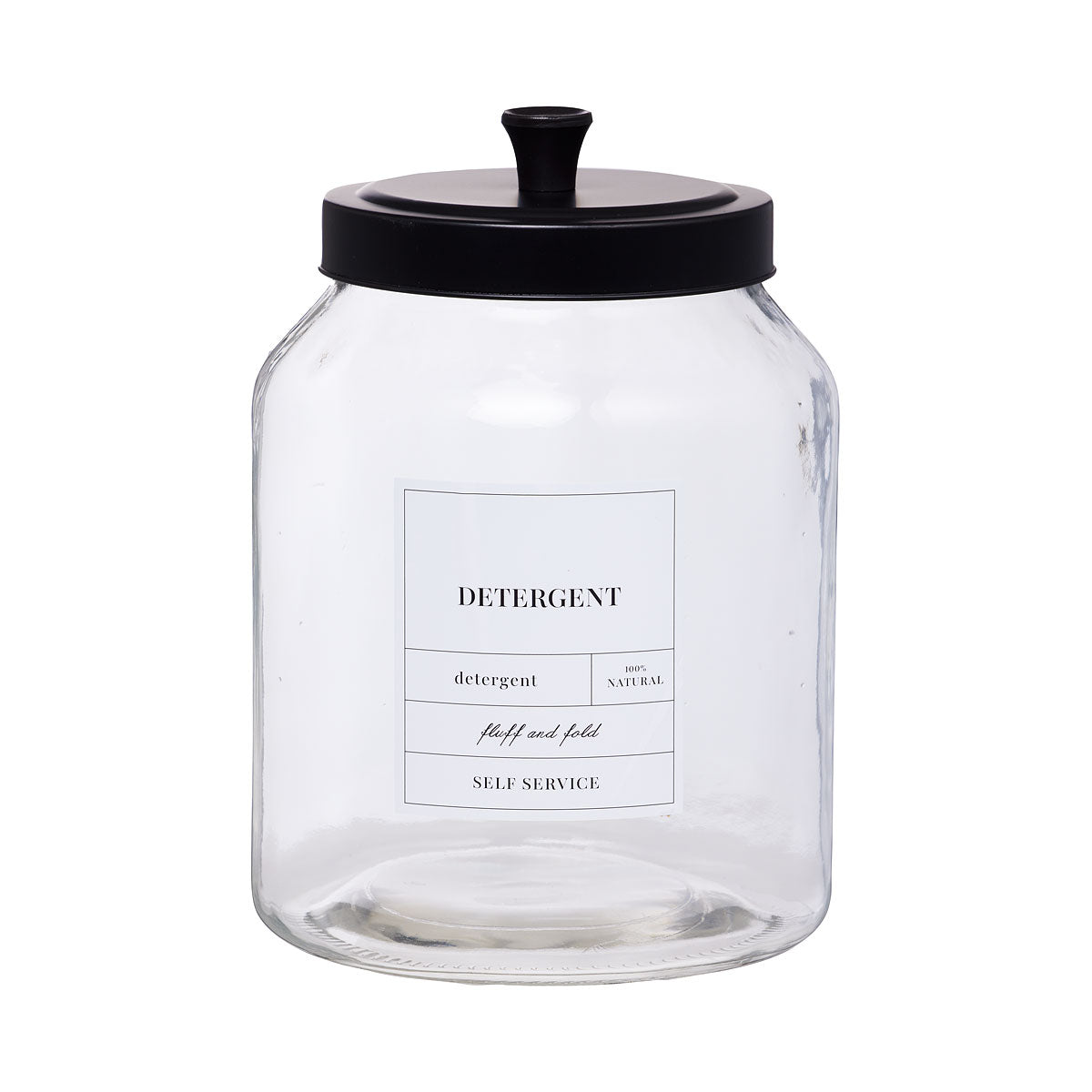 Laundry Glass Storage Jar 3L