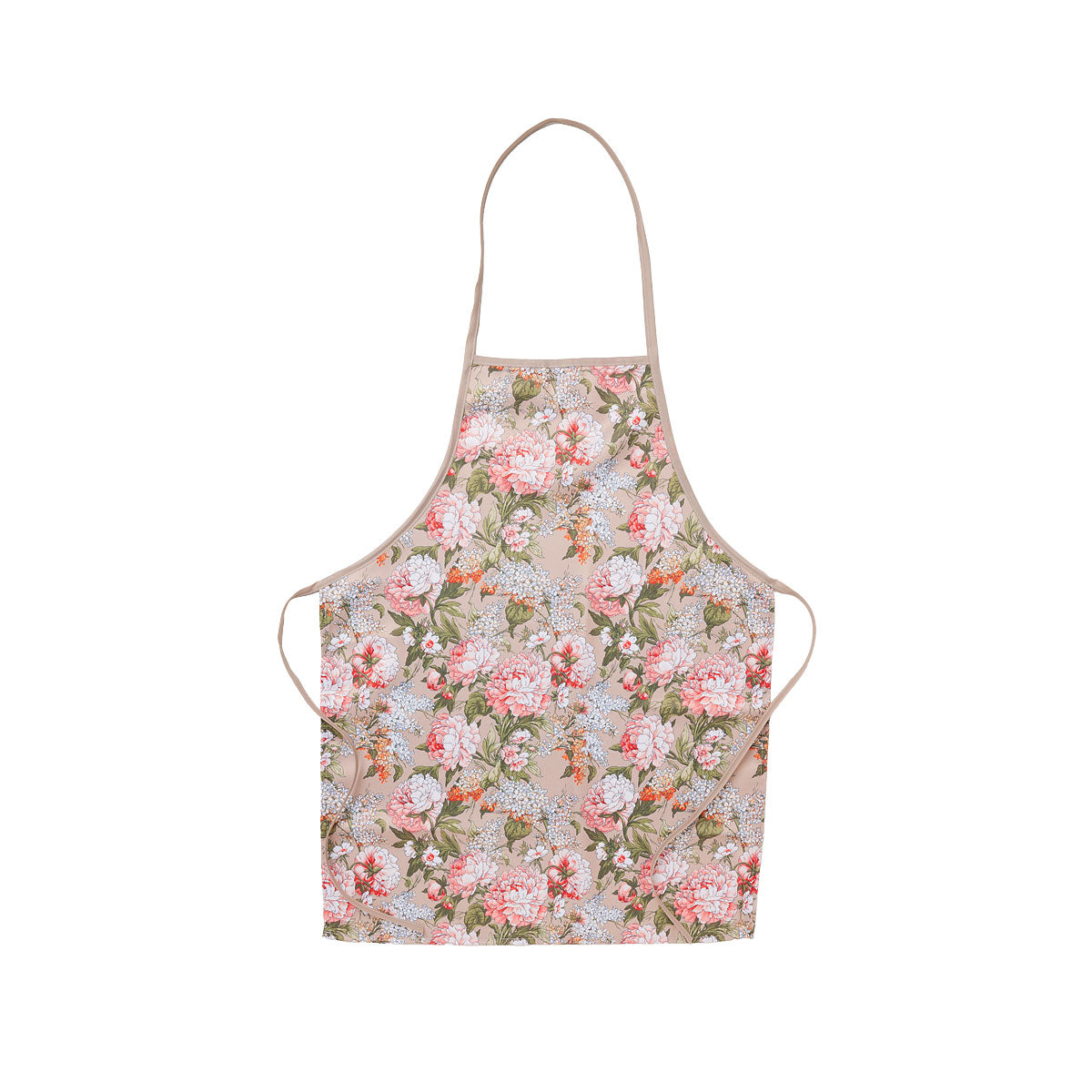 Apron Printed Farm Floral/Chickens 60x80cm