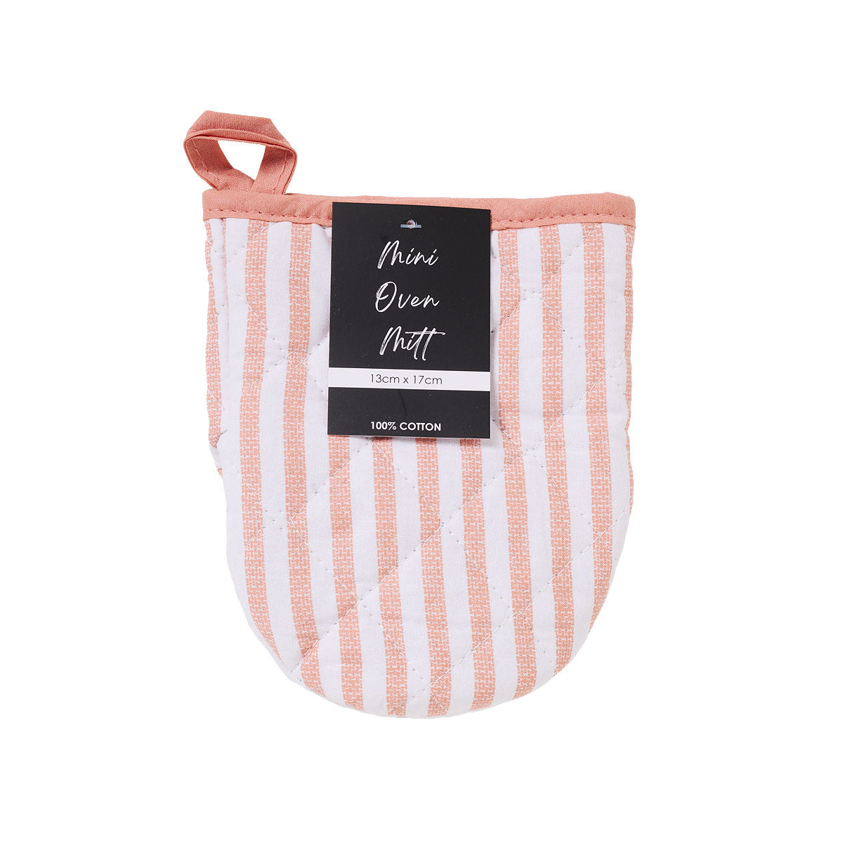 Mini Oven Mitt Blue Stripe/Gingham