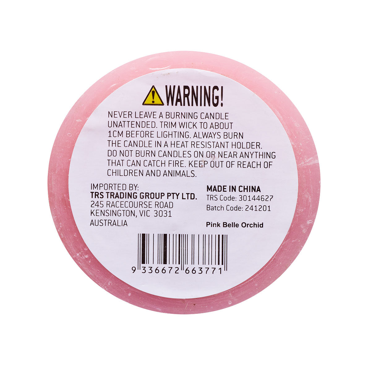 Pillar Candle Romance Assorted Colours