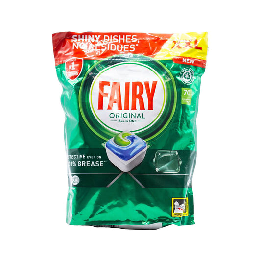 Fairy Dishwasher Capsules All In 1 Regular 70pk