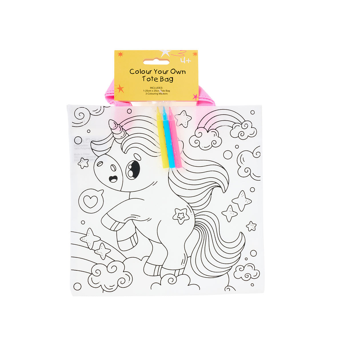 Colour Your Own Tote Assorted