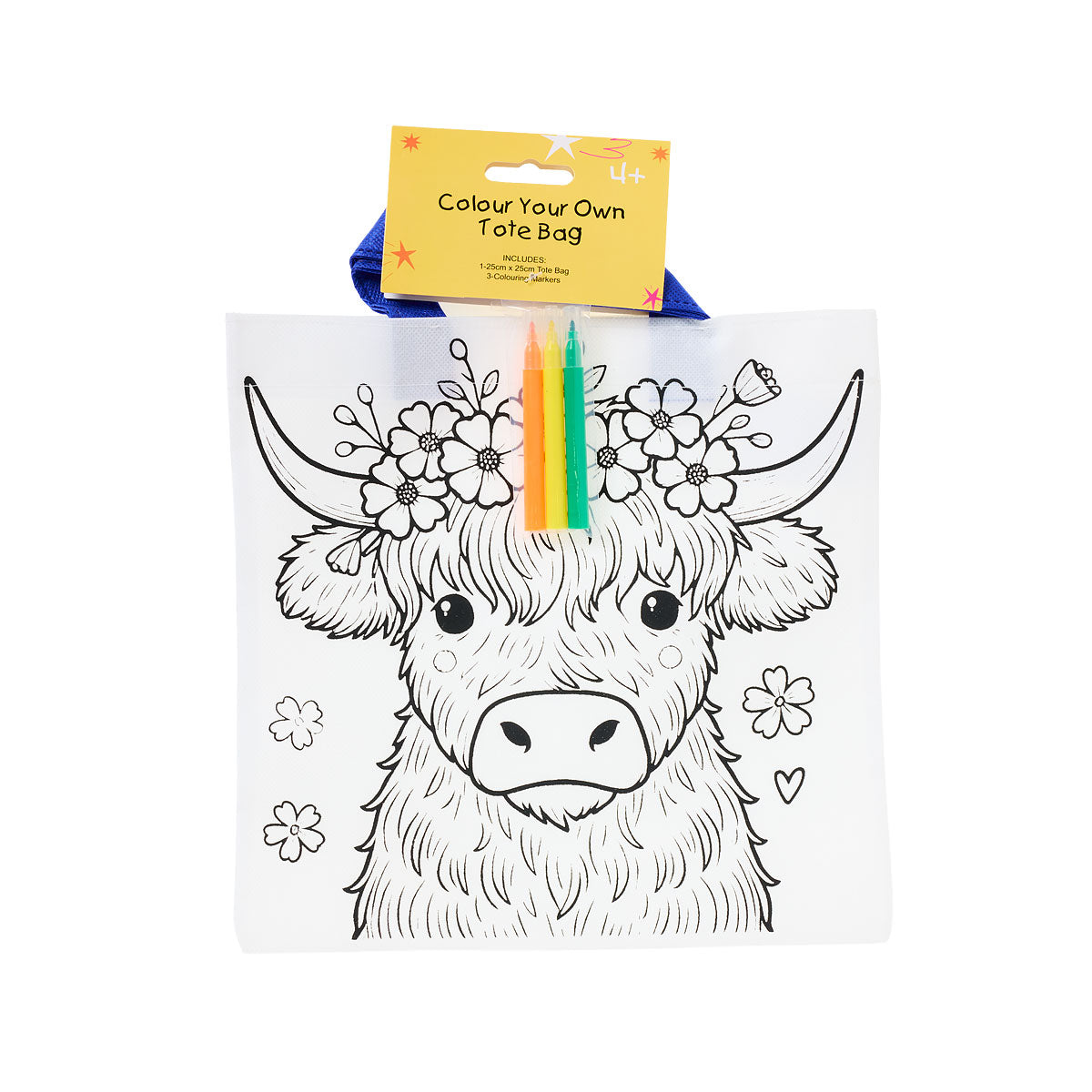 Colour Your Own Tote Assorted