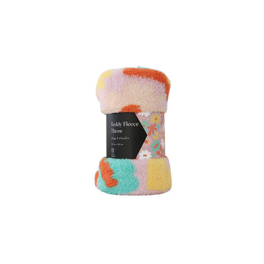 Tabletop Throw Sherpa Print