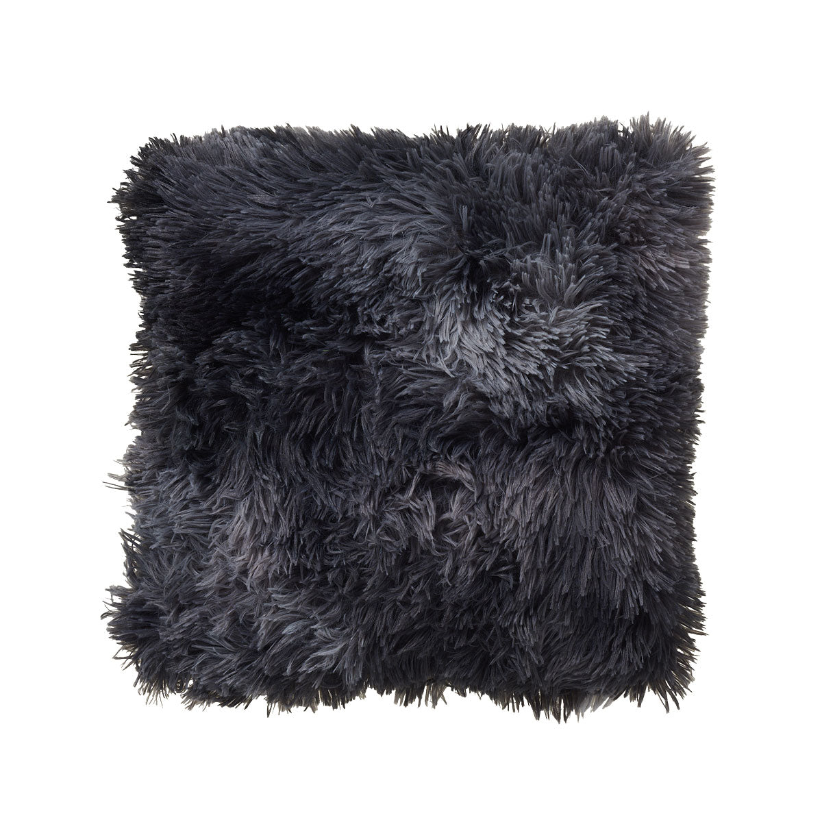 Cushion Fluffy Rainbow/Blue 40cm