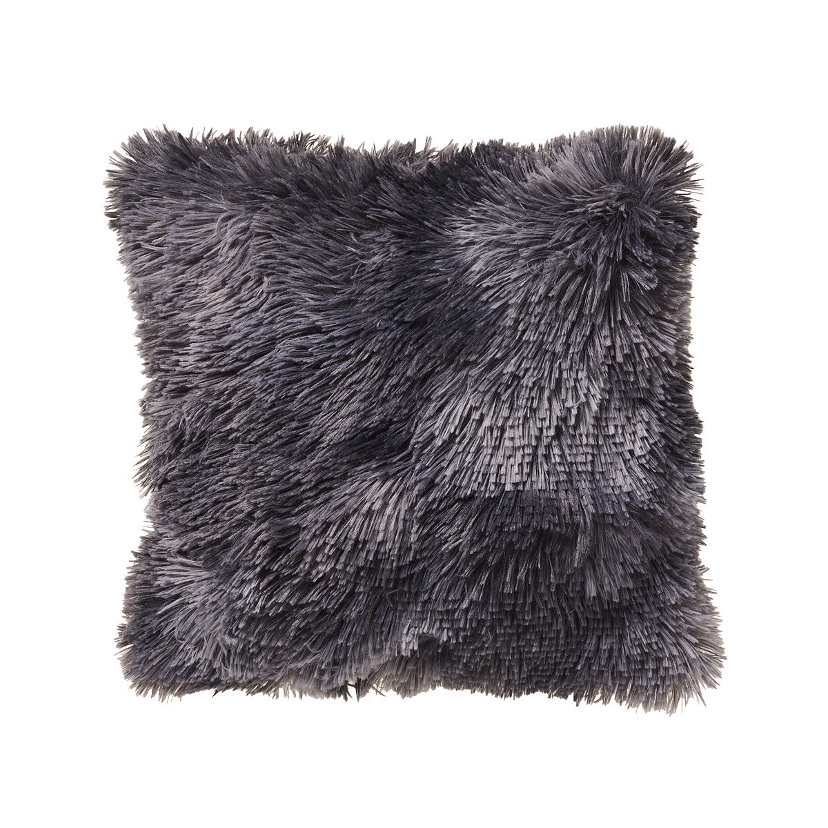 Cushion Fluffy Rainbow/Blue 40cm