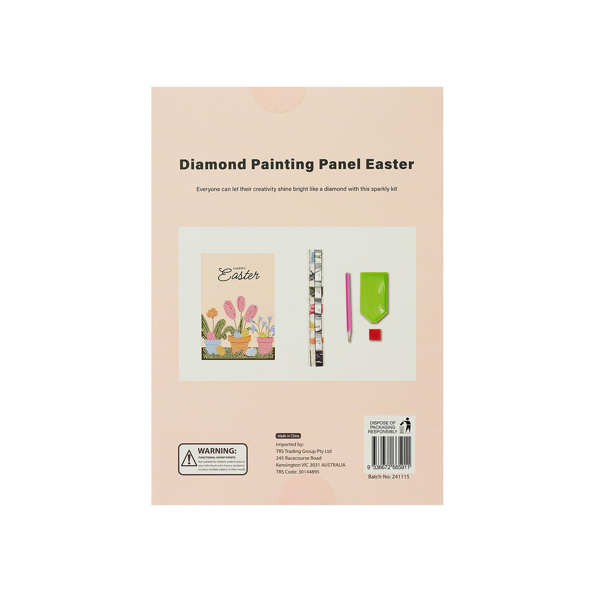 Easter Diamond Painting Panel