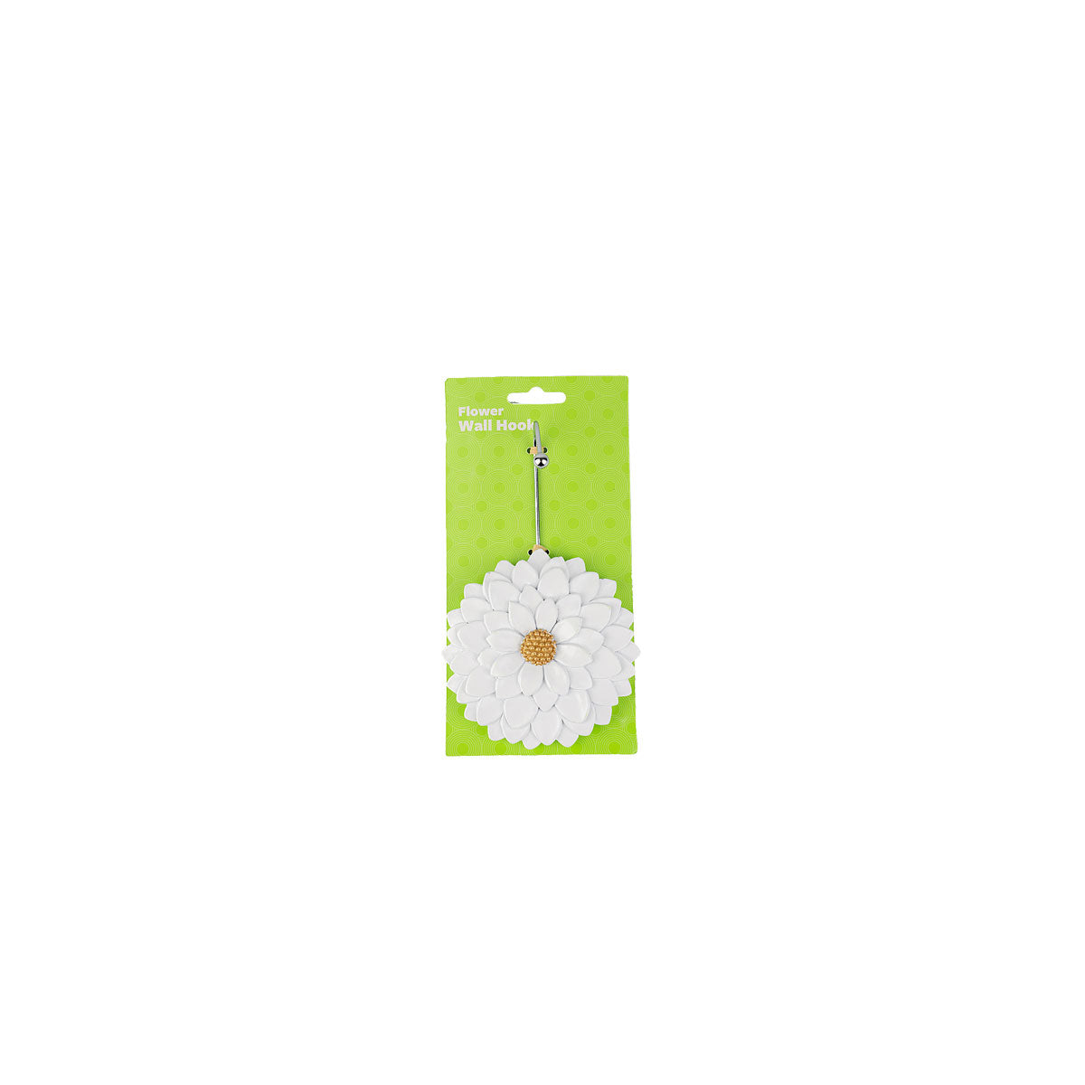 Metal Flower Wall Hook Assorted