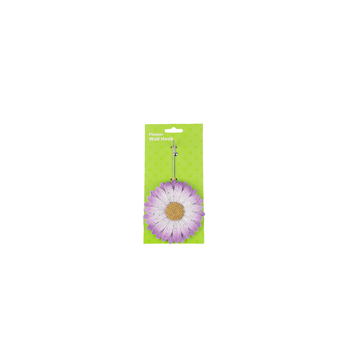 Metal Flower Wall Hook Assorted
