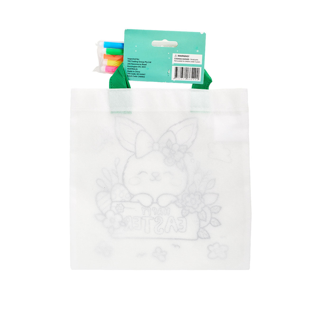 Easter Colour Your Own Tote Bag