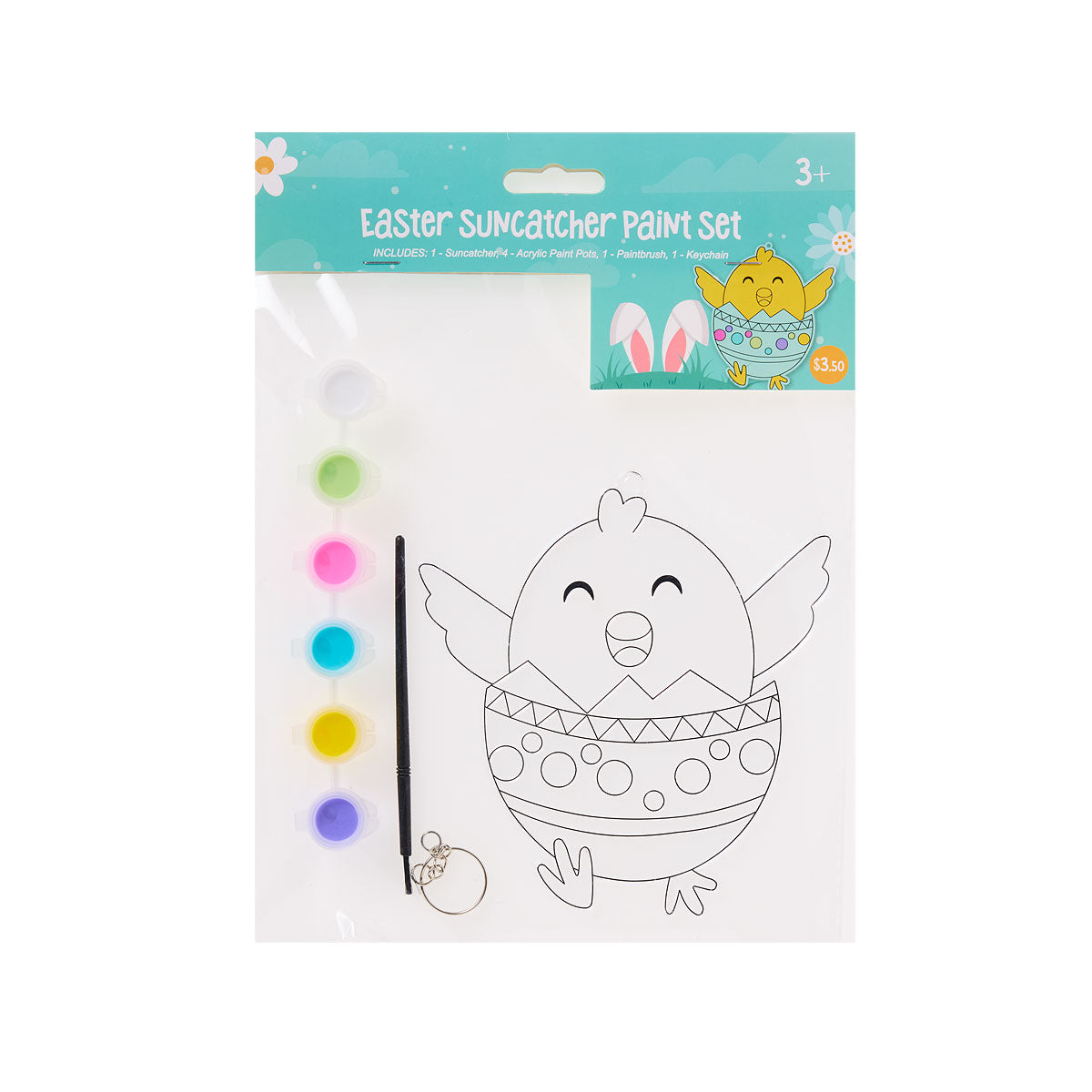 Easter Giant Suncatcher Paint Set Assorted