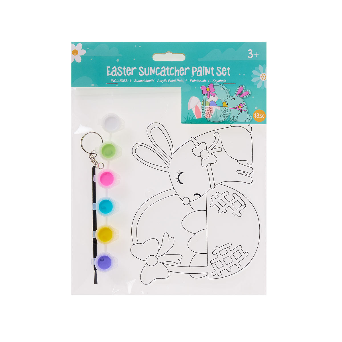 Easter Giant Suncatcher Paint Set Assorted